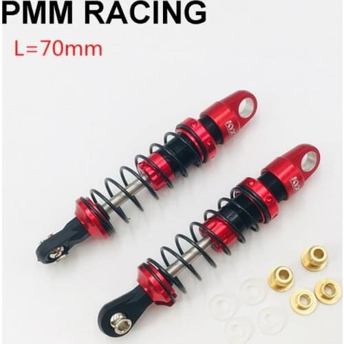 Remote control car Oil pressure Metal shock absorber 70mm For 1/10 RC Crawler Car Traxxas TRX4 AXIAL SCX10 D90 D110 TRX6 VS4