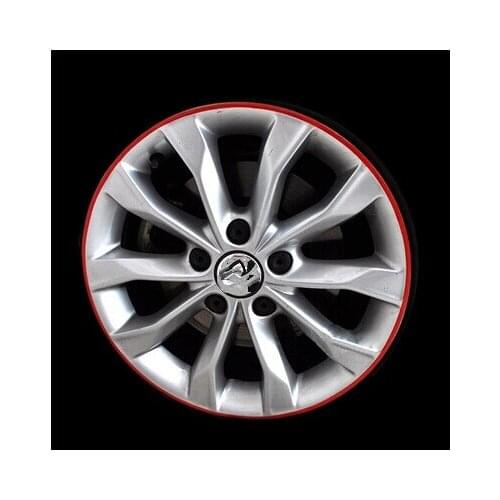 Car-styling Wheel Rim Reflective Sticker For SEAT Ibiza Leon Toledo Arosa Alhambra Exeo FR Supercopa Mii Altea Cordoba cupra
