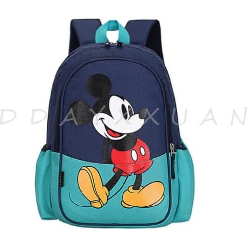 Disney Marvel Spiderman Childrens Schoolbag Cute Cartoon Backpack Simple Waterproof Wearable Large Capacity