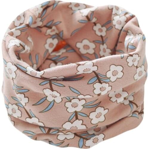 2020 Cotton Warm Baby Scarf Autumn Winter Children Scarves Baby Neck Collar Boys Girl O Ring Scarf Lovely Kids Collars Bufandas