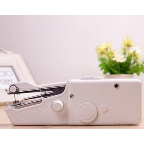 Practical Mini Electric Stitch Machine Handheld Portable Sewing Machine For Clothes Hats Socks Curtain Durable Sewing Tool