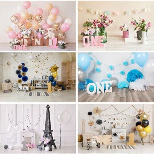 Mehofond Newborn Baby 1st Birthday Photography Background Baby Shower Birthday Party Background Photocall Photo Studio Prop