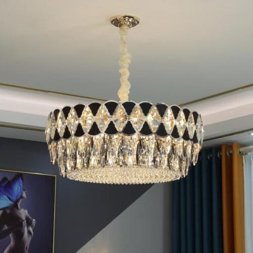 K9 Crystal Chandelier Luxury Living Room Room Decorative Lighting LED Modern Fashion Lighting