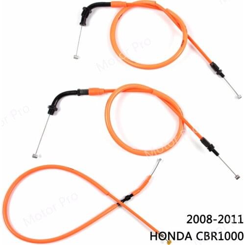 Throttle and Clutch Cable Kits For Honda CBR1000RR 2008 - 2011 Motorcycle Accessories CBR 1000 RR CBR1000 1000RR 2008 2009 2010