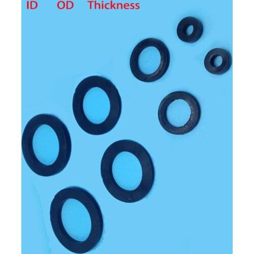 M8 NBR rubber gasket Flat rubber washer 8.5x16.2 x3.5 mmgasket,oil resistance Nitrile seals faucet tube joint valve pipe