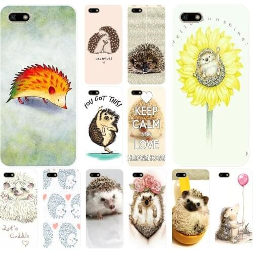 181G Darcy hedgehog Sheep Soft Silicone Tpu Cover Case for huawei Honor 7a pro 7x play case