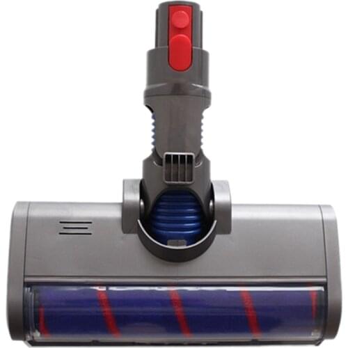 Absolute Fluffy Soft Roller Head Quick Release Electric Floor Head for Dyson V7 V8 V10 V11 Vacuum Cleaner Repair Parts