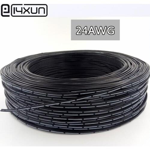 5M 24AWG Silicone Wire 3P+ 4P Power Cable Multi-core Cable High Temperature Parallel Wire 3/4 core Ultra-softTest Line