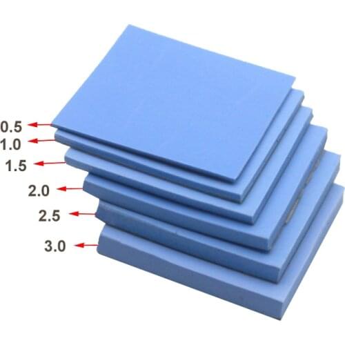 3M high thermal conductivity silicone tablet notebook computer graphics card memory heat sink solid viscosity silicone gasket