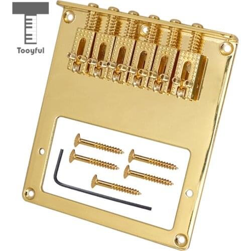 Tooyful Roller Saddle Bridge Humbuckers Pick Mount Screws Wrench Parts for TL Electric Guitar