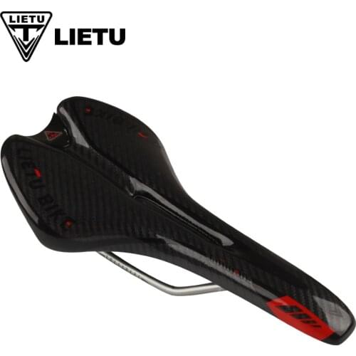 LIETU Bicycle Saddle MTB Carbon Fiber Skidproof Bike Saddle Seat Cushion Bicycle Parts MTB Road Bike Cycling Bicycle Saddle