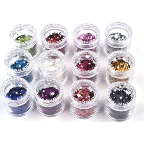 Star Laser Flash Resin Filling Glitter Shiny Fillings For Epoxy Resin Crystal Jewelry Making Decoration