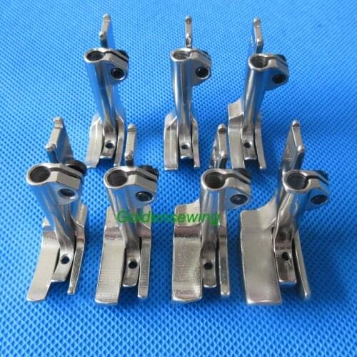 7 SETS (SIZES) WELTING PIPING WALKING FOOT #S32 for CONSEW 206RB 225 226