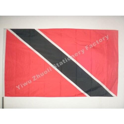Trinidad And Tobago Flag 150X90cm (3x5FT) 115g 100D Polyester Double Stitched High Quality Free Shipping