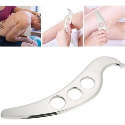 Gua Sha Tool Steel Manual Scraping Massager Physical Tool Skin Care For Myofascial Release Tissue Therapy Mobilization Y3Z8