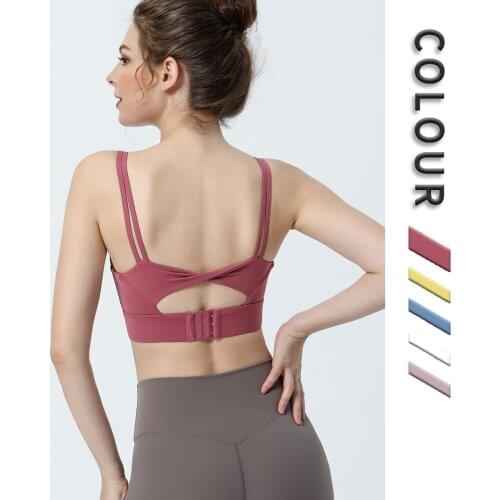 Classic Ladies Tank Solid Sports Bra Women Girl Underwear Fitness Outfit Running Yoga Strap Vest Padded Crop Top