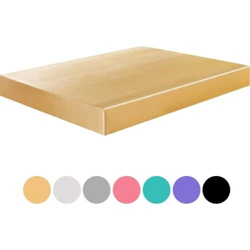 Bedsheet Satin Silk Mattress Cover Set Sabanas King Size satin Bedsheet Smooth Soft Cool Bed Sheets With Elastic Rope