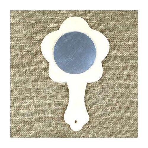 White blank wooden cartoon small mirror Thanksgiving gift for teacher hand painting toys