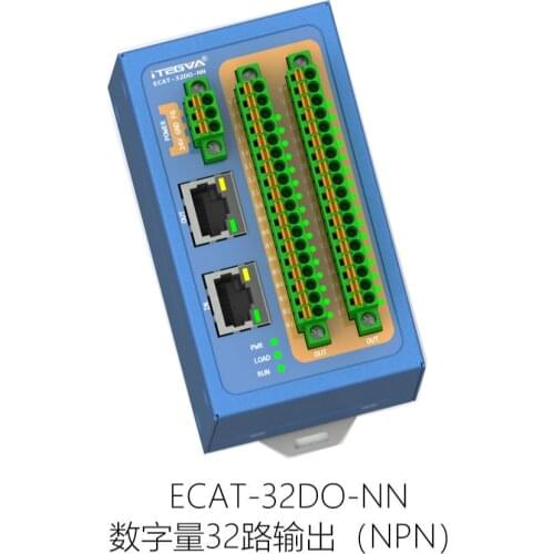 EtherCAT IO module slave digital 16/32 input 16/32 output NPN/PNP