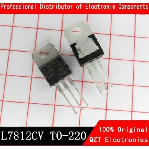 10PCS L7812CV L7812 TO220 7812 LM7812 MC7812 TO-220 new and original IC Chipset