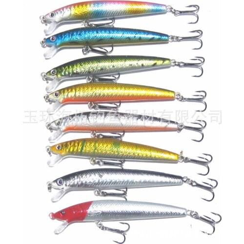 Whole Sale 80pcs/lot Minnow Diving Fishing Lures BARRA/MACKERAL/SALMON Bait bionic bait fishing lure 10cm/8.5g Free Shipment