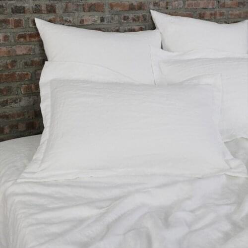 Pure Linen Duvet Cover King Size French Washed Linen Bedding 90" x90" Christmas Gift Housse De couette Bed Cover
