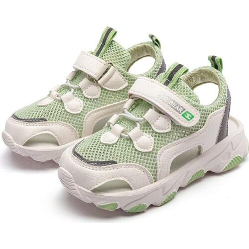 CMSOLO Summer New Fashion Sandals Shoes Kids Girls Boys Running Baby Breathable Sandal Shoes Cool Boy Cute Girl Shoes Flats