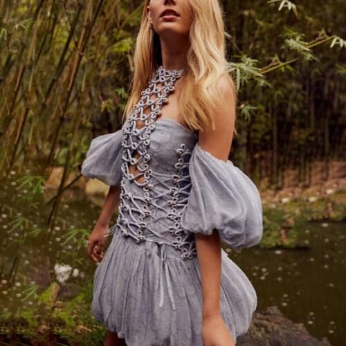 2021/1112 Temperament Sexy Wind Dress