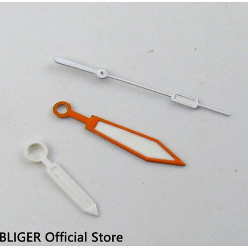 Super Luminous Watch Hand Orange Color fit for MIYOTA 8215 Automatic Movement Mens Watch H27