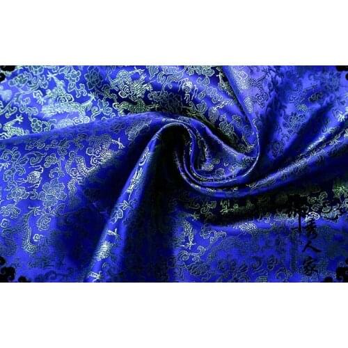 016 DIY Garment Sewing Supplies & Fabrics Brocade and Satin Fabric Dragon Series ofTang Qipao Silk and Satin Fabrics