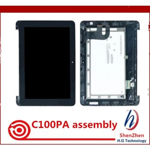 100% tested For ASUS Chromebook Flip C100PA 10.1 inch tablet lcd display with touch screen digitizer Assembly replacement parts