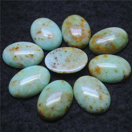 6pcs Nature Semi Precious Stone Cabochons Oval Shape No hole 18x25mm 20x30mm New Arrivals Items Women Jewelry Making Accessories