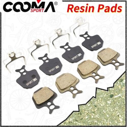 Bicycle Disc Brake Pads for FORMULA ORO K18 ORO K24 ORO PURO Disc Brake, for GIANT DA7 Disc Brake, 4 Pairs, Black Class