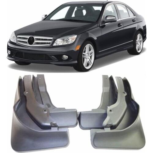 Car Splash Mud Guards Mud Flaps Fit For 2008-2018 Benz C Class Sport Sedan W205 C250 C300 C350 fender
