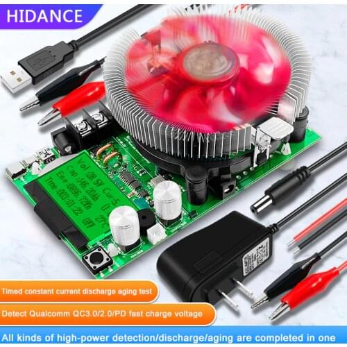 150W/180W DC Digital voltmeter Constant Current Electronic Load 200V 20A ameter Discharge meter car battery Capacity volt Tester