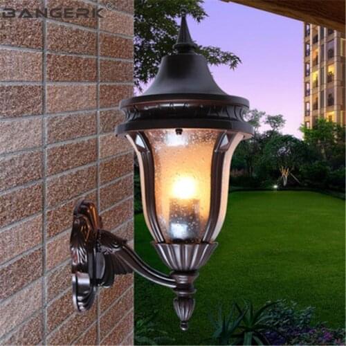Europe Outdoor Wall Light IP65 Waterproof LED Porch Lights Wall Sconce Lamp Garden Balcony Aisle Aluminum Lighting Luminaire