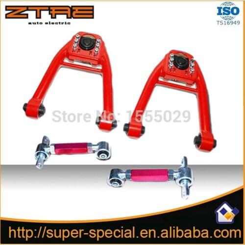 Front Upper Camber kit + REAR CAMBER KIT FIT FOR Hond@ Civi*c 96 97 98 99 00 EK