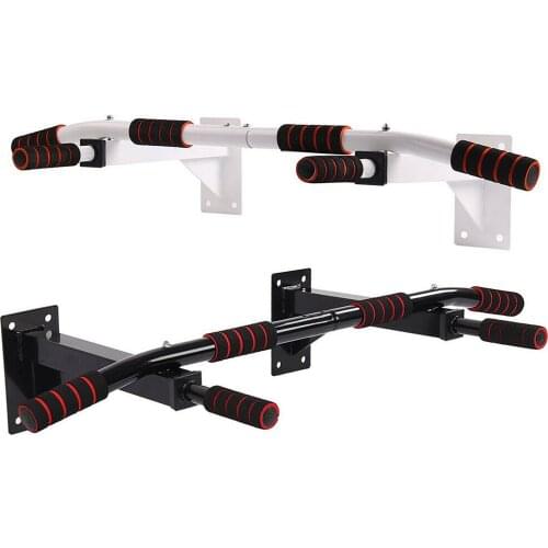 Doorway Pull-Up Bar Wall Mounted Frame With Ergonomic Grip Upper Body Workout Bar Home Fitness Exercise Tool