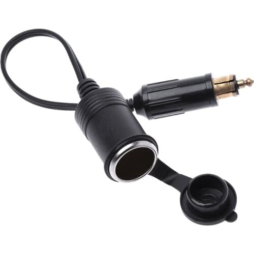 2019 New DC12V 24V EU Plug For BMW Hella Motorcycle Charger Car Cigarette Lighter Adapter