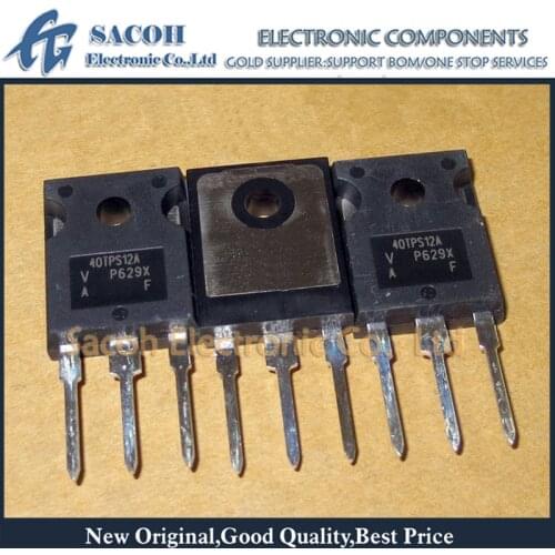 New Original 5Pcs 40TPS12 40TPS12A 40TPS12AS1 or 40TPS08 40TPS08A TO-247 40A 1200V Phase Control SCR transistor