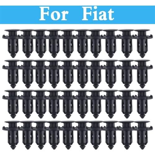Plastic Rivets Retainer Clips Car Fender Auto Parts Panel Trim Clips For Fiat 500 500x 600 Bravo Linea Croma Albea Barchetta