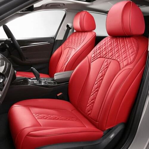 Custom cowhide car seat cover for Acura LDX TLX-L CDX ILX RDX RL TL Jaguar XEL XFL XE XJ XF XJL Leather Seat Covers Protectors