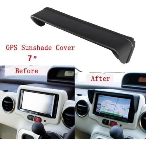 GPS Sunshade Visor Lens Hood Cover 7" Car GPS Sunshade Cover GPS Screen Sun Shade Visor Hood For 7 inch Navigation Accessories