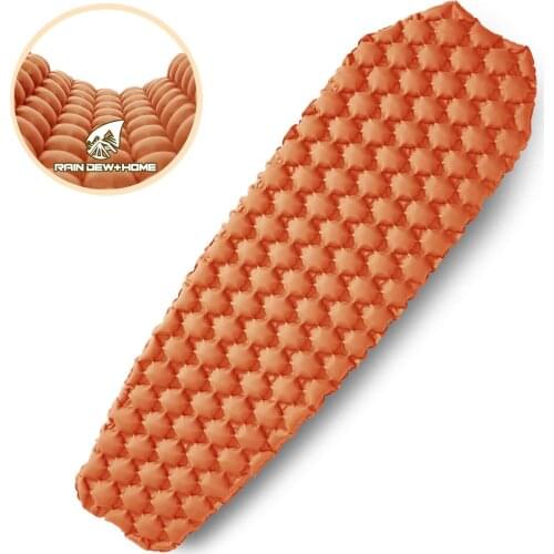 Outdoor Camping Moisture-proof Single Inflatable Mattress Circular Ultra Light Manufacturer Direct Can Spliced Air Bed Beach Mat