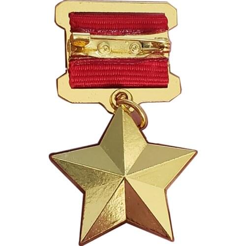 Russia USSR Badge Lapel Pins Metal Badge Medal Souvenir Collection CCCP Work Labor Star