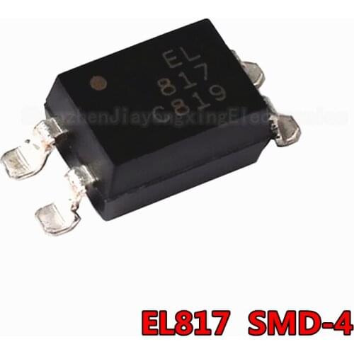 100pcs/lot SMD optocoupler EL817C (PC817) EL817S-C SOP-4 In Stock