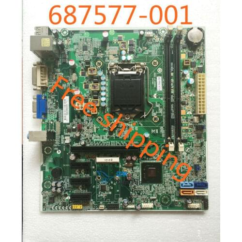 687577-001 For HP Pro 3500 Desktop Motherboard 682953-001 H-CUPERTINO-H61-uATX:3.10 Mainboard 100%tested fully work