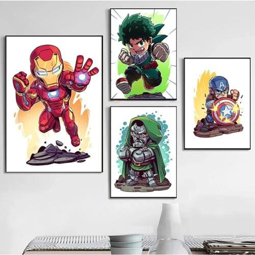 Diamond Painting Cartoon Marvel Superhero Diamond Embroidery Home Decor 5D Diy Diamond Mosaic Cross Stitch Kits