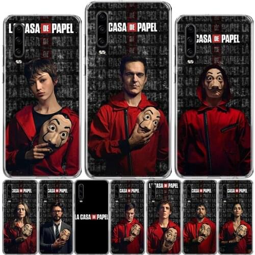 Money Heist House Paper TV-Show cover Phone Case For Huawei P40 P30 P20 P10 Mate 10 20 30 Lite Pro P Smart Z 2018 Plus 2019 Cove