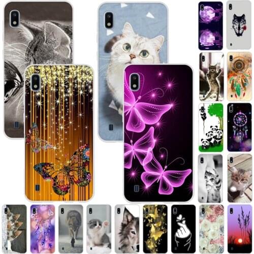 Phone Case For Samsung Galaxy A10 A20 A30 A40 Case Cover Soft TPU Silicone Back Cover For Samsung A10 A50 A70 Cute Covers Bumper